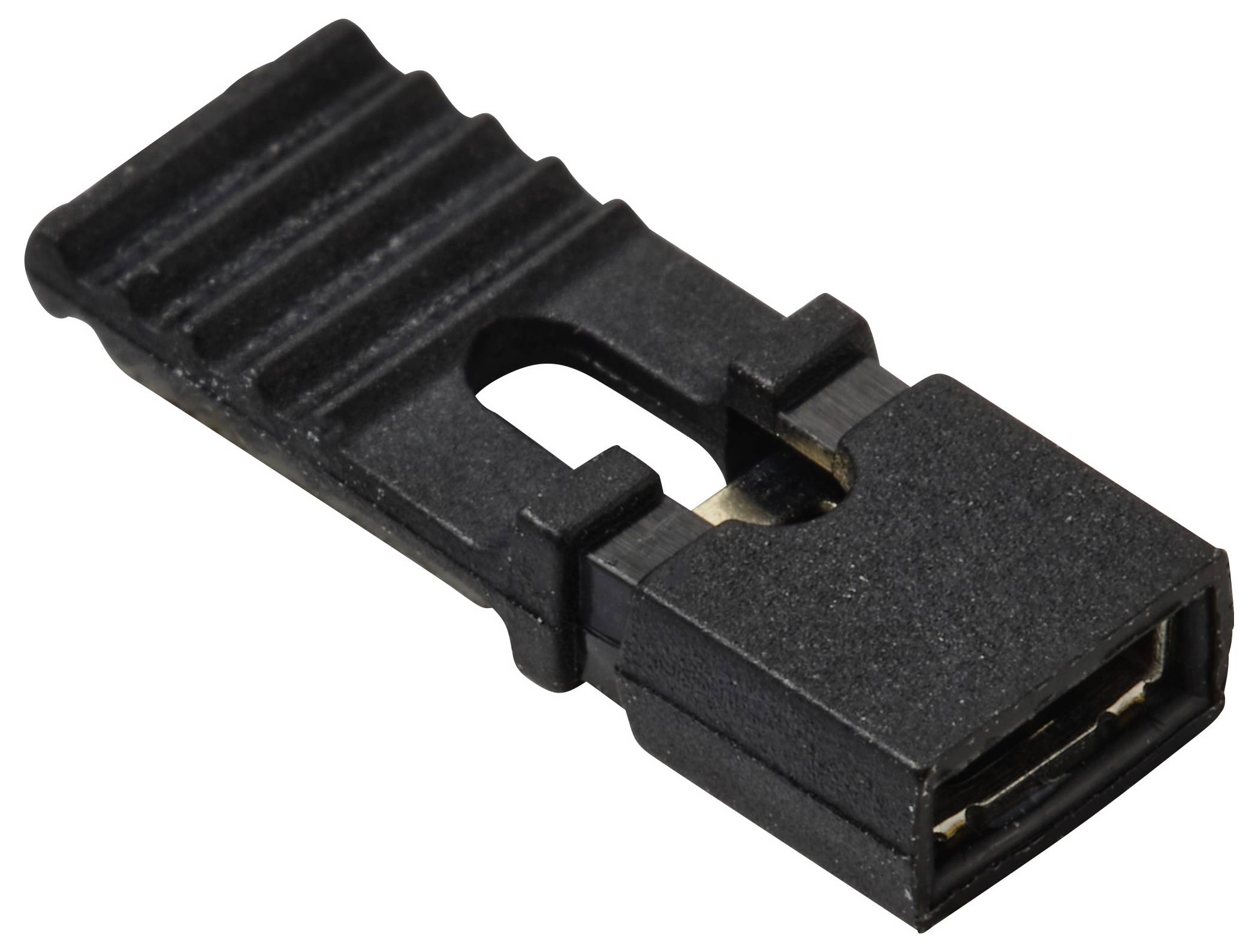 TRU COMPONENTS TC-13537828 Kurzschlussbrücke Rastermaß: 2.54mm Polzahl je Reihe:2 Inhalt