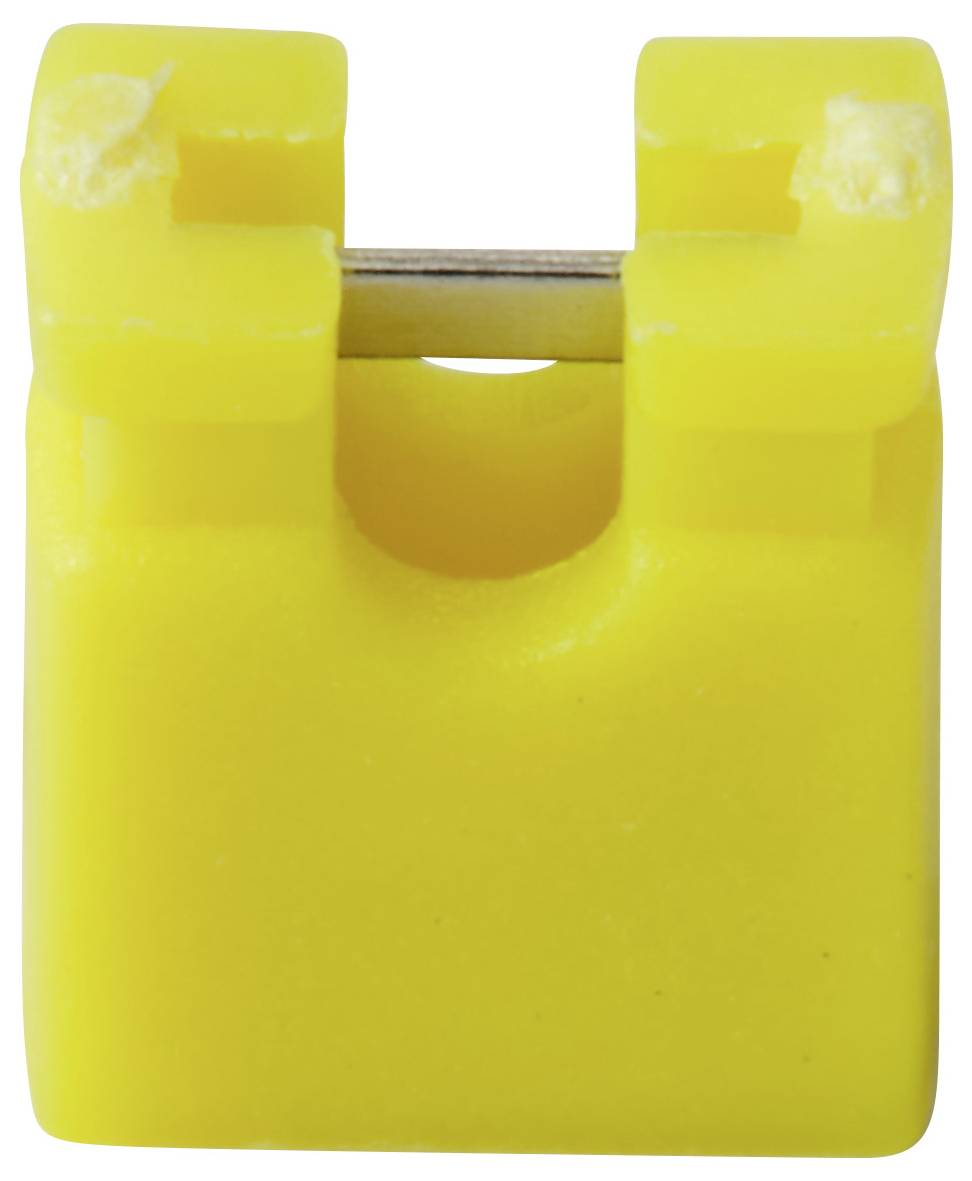 TRU COMPONENTS TC-13537840 Kurzschlussbrücke Rastermaß: 2.54mm Polzahl je Reihe:2 Inhalt