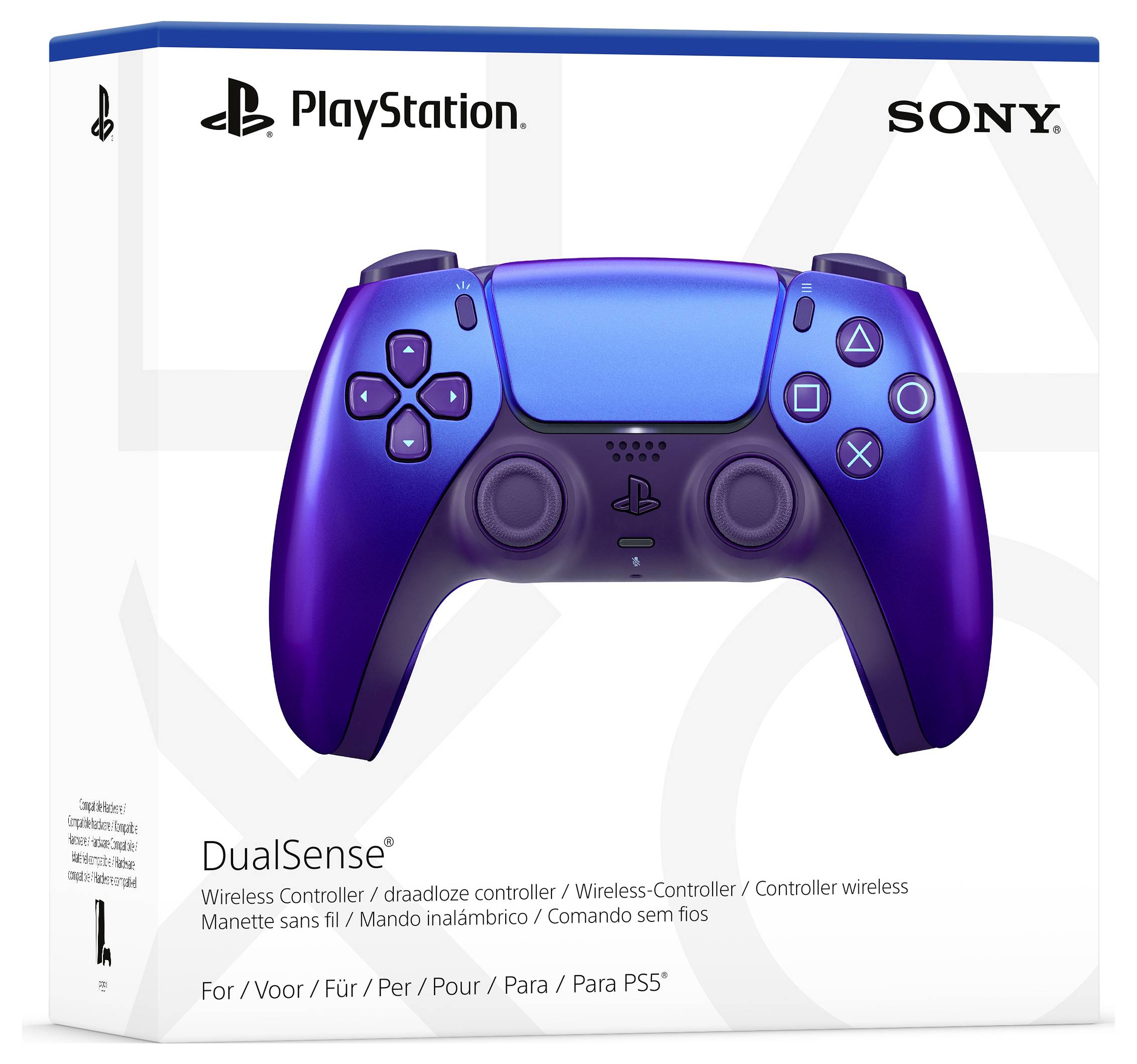 Sony DualSense Gamepad PlayStation 5, iOS Chrom, Indigo