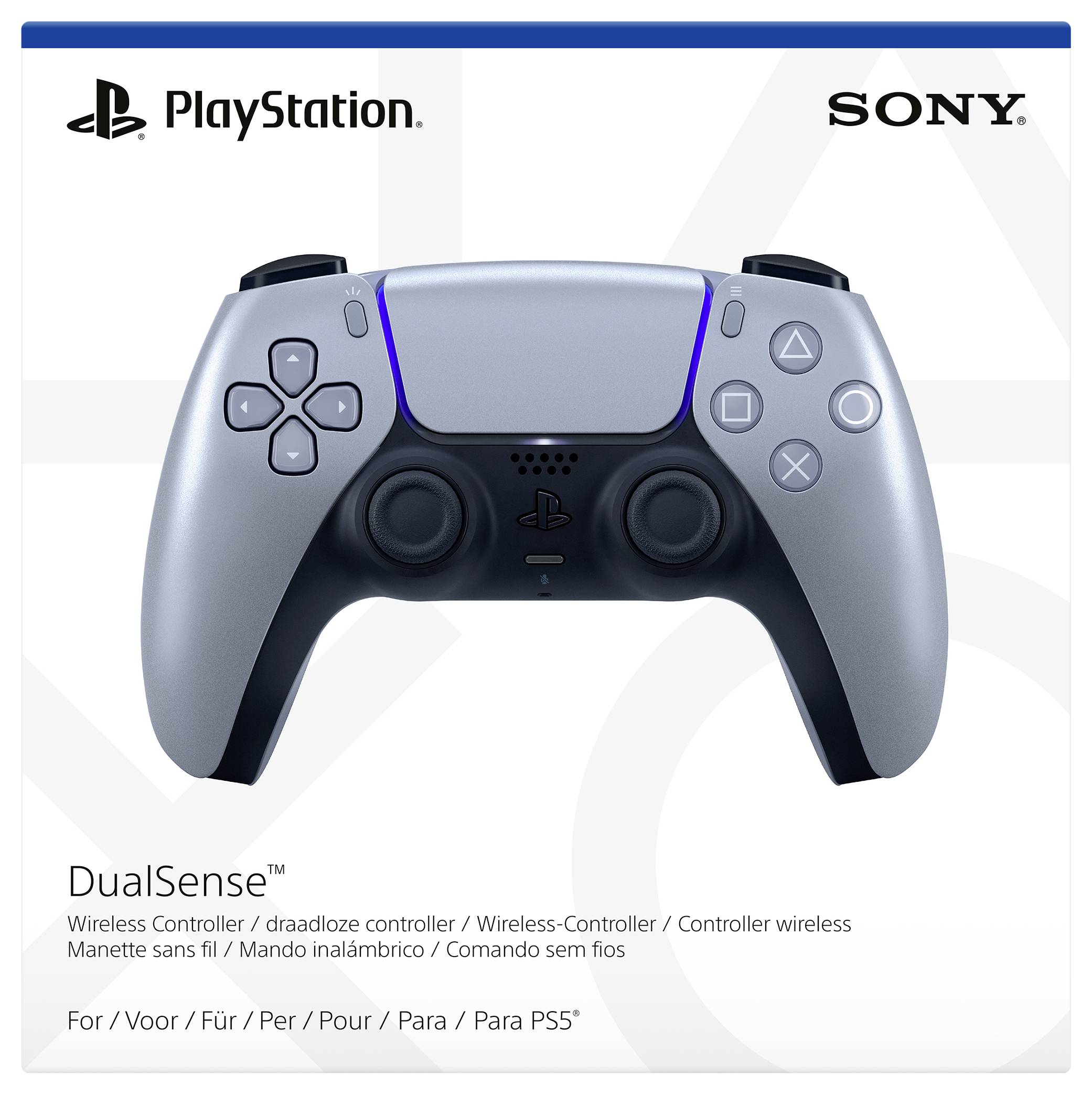Sony DualSense Gamepad PlayStation 5 Sterling Silver