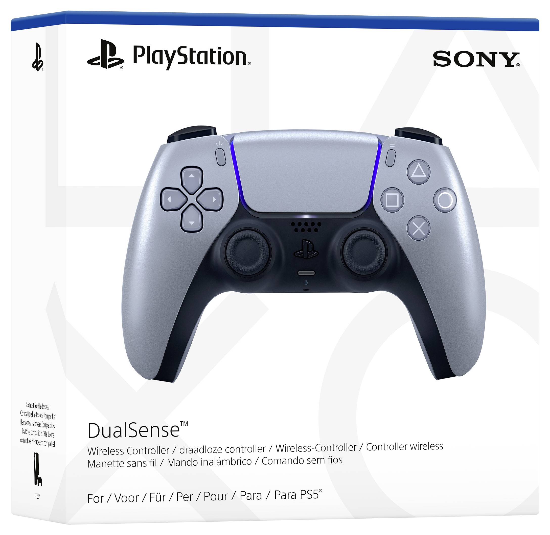 Sony DualSense Gamepad PlayStation 5 Sterling Silver