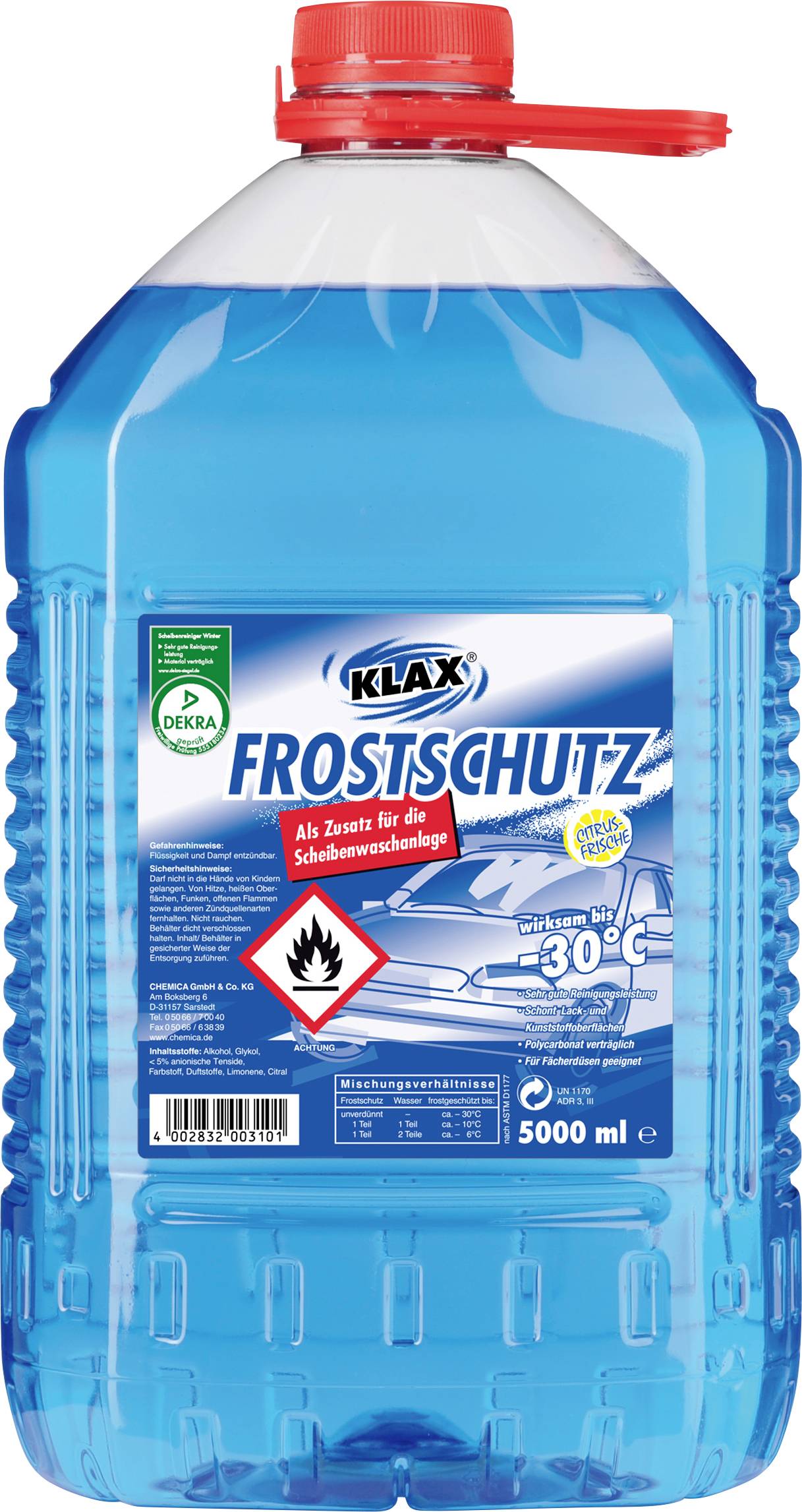 KLAX Frostschutz 5.000ml -30°C 532043K Scheiben-Frostschutz 1St.