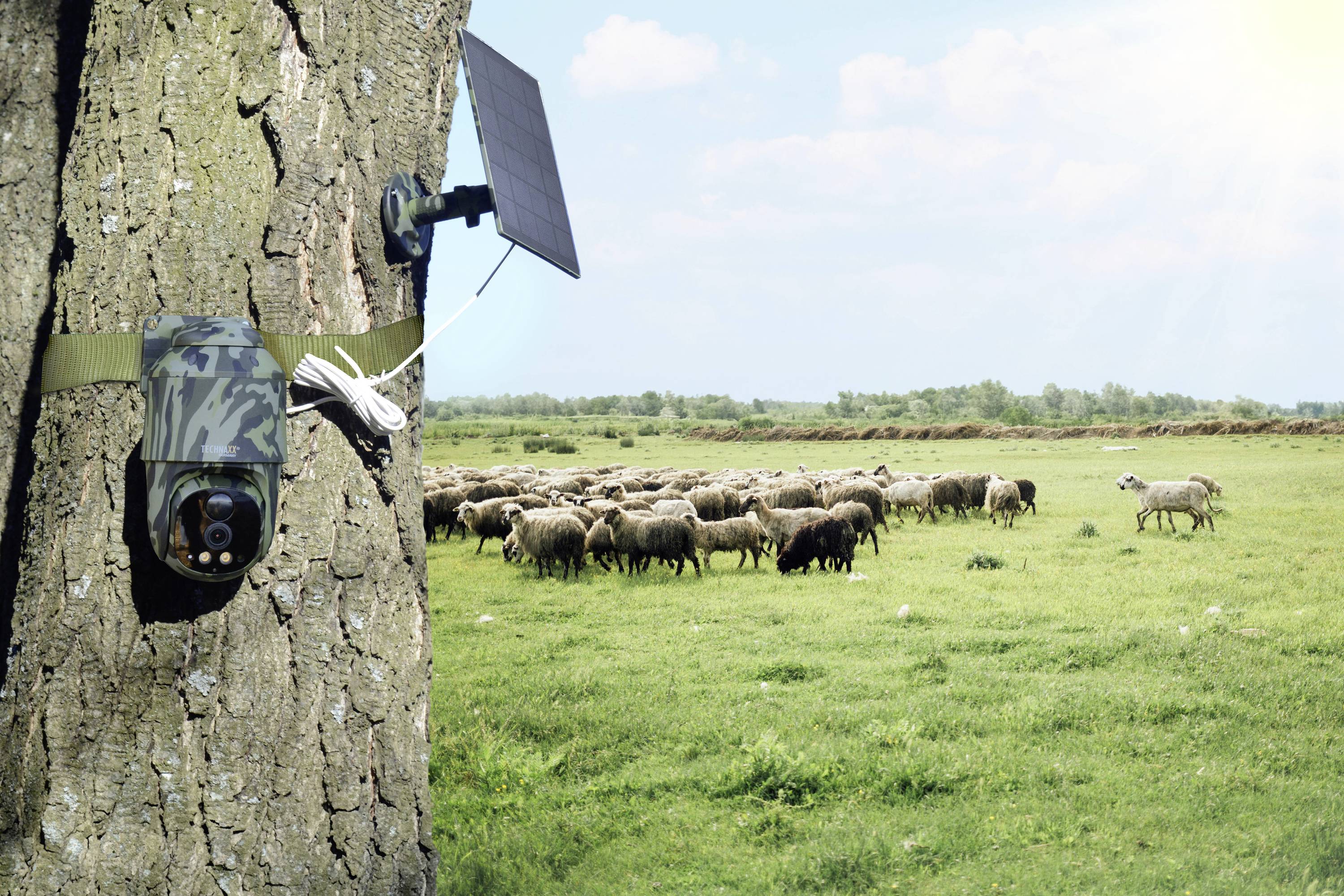 Technaxx TX-290 5156 GSM IP Überwachungskamera 2560 x 1440 Pixel