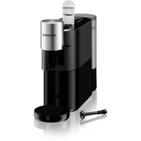 Krups Atelier XN8908 Kapselmaschine Schwarz, Silber One Touch, mit Milchaufschäumdüse Krups Atelier XN8908 Kapselmaschine Schwarz, Silber One Touch, mit Milchaufschäumdüse