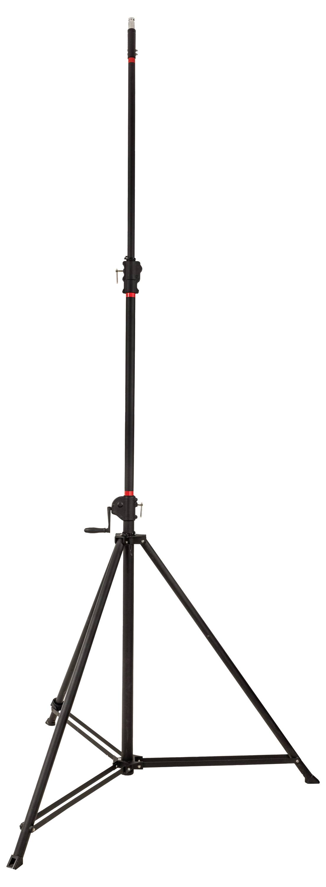 AS Schwabe Tripod Arbeitshöhe=170 - 370cm Schwarz inkl. Tasche