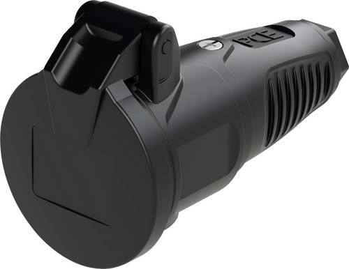PC Electric 2512-ssc Schutzkontaktkupplung Gummi 250 V Schwarz IP54