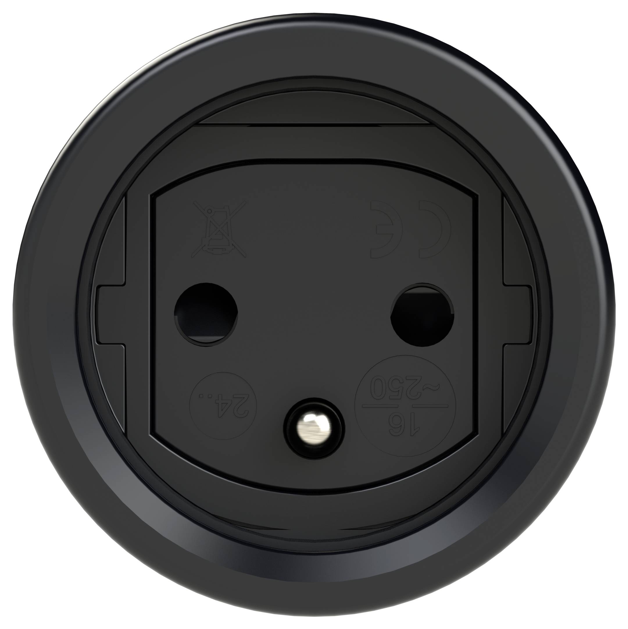 PC Electric 24712-ssc Schutzkontaktkupplung Kunststoff 250V Schwarz IP54