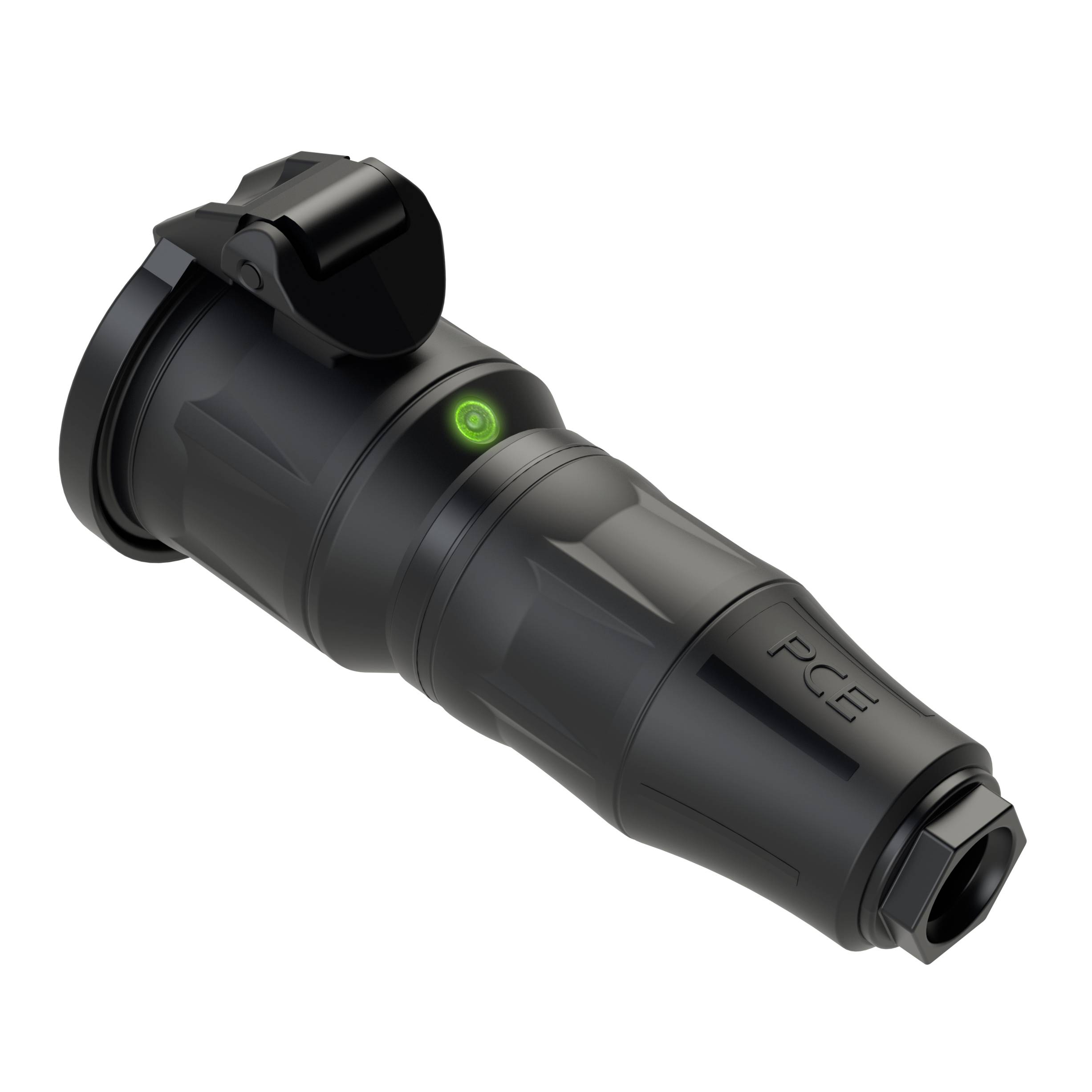 PC Electric 25732-ss Schutzkontaktkupplung Kunststoff 250V Schwarz IP54