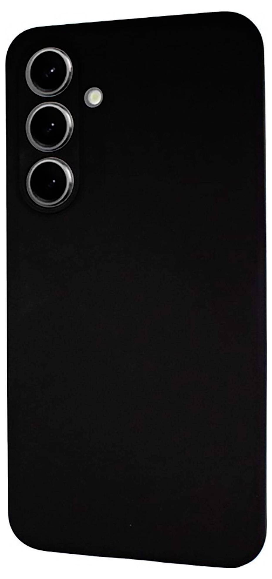 JT Berlin Pankow Soft Backcover Samsung Galaxy S24 FE Schwarz Induktives Laden 11102