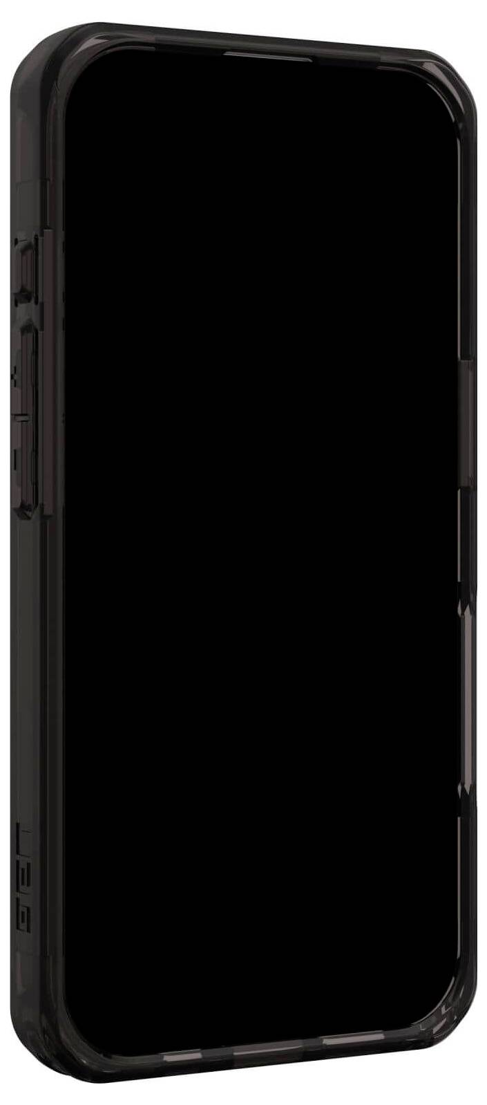 Urban Armor Gear Plyo Backcover Apple iPhone 16 Pro Schwarz, Transparent Induktives Laden, MagSafe kompatibel, Stoßfest