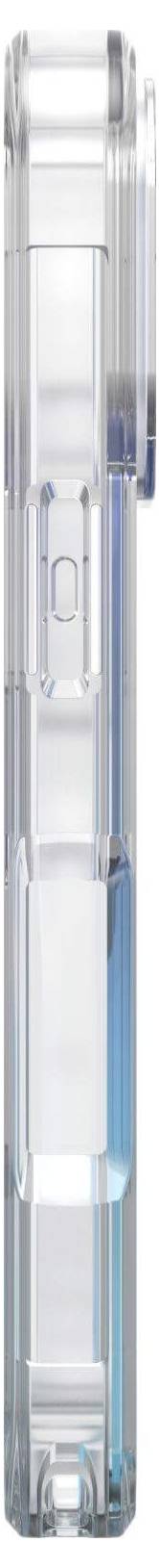 Transparente Plastikhülle in Form eines Stifts, vermutlich ein Gehäuse für einen Schreibstift oder ein technisches Gerät.