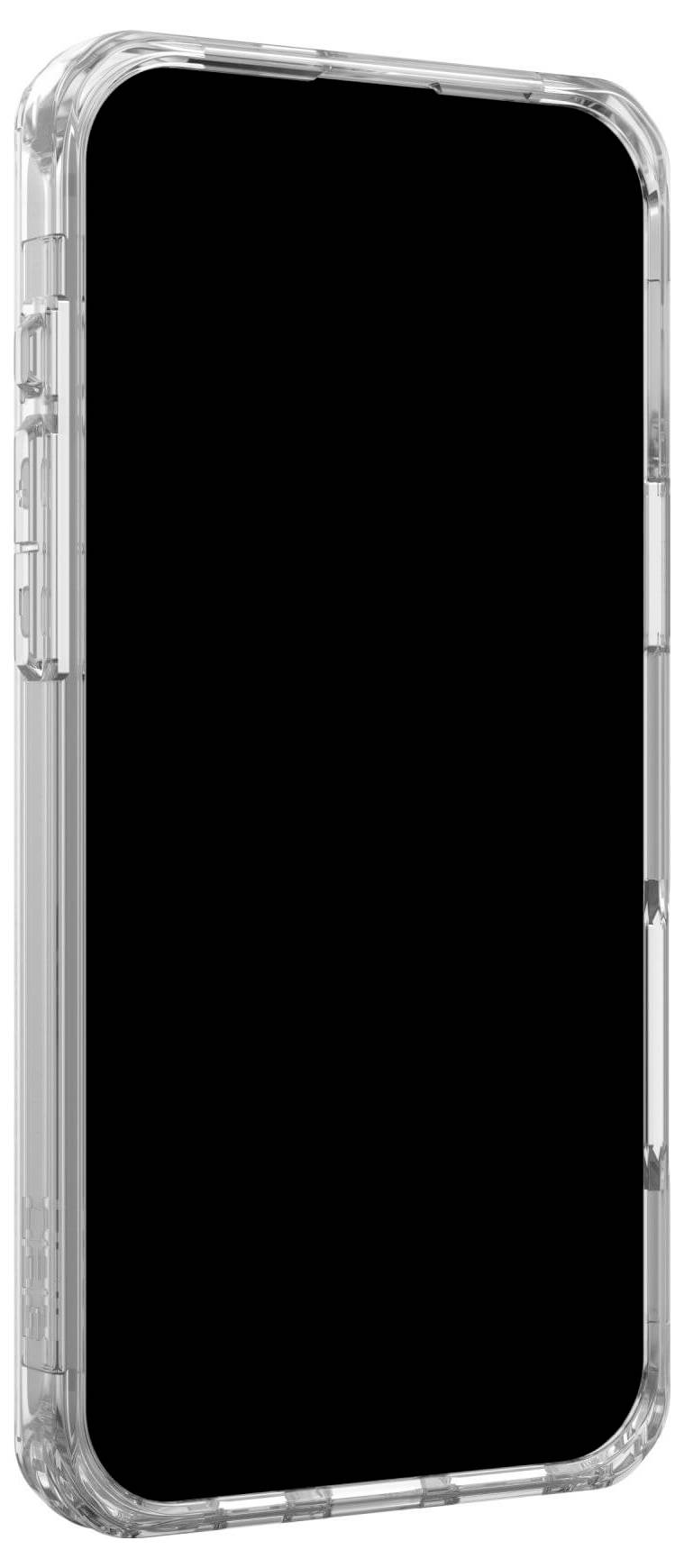 Urban Armor Gear Plyo XTE Backcover Apple iPhone 16 Pro Max Transparent, Titan Induktives Laden, MagSafe kompatibel