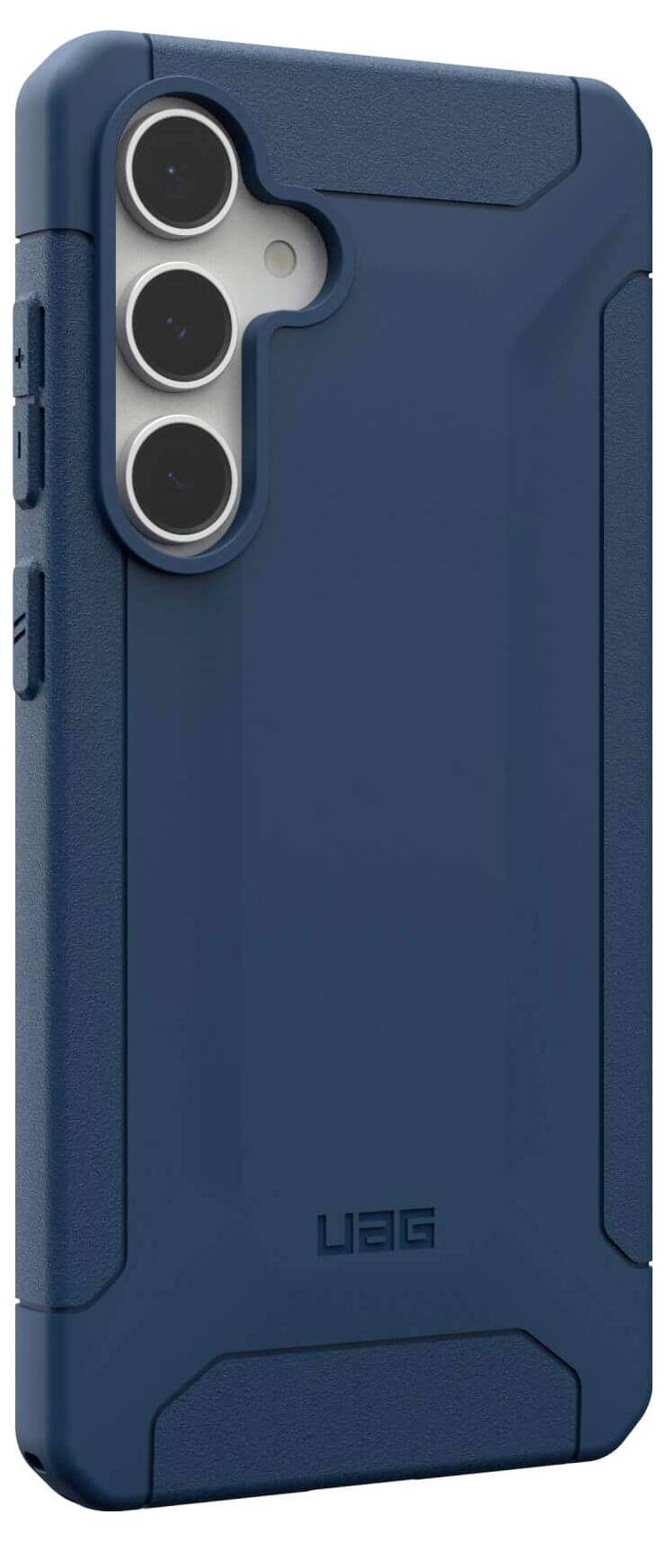 Urban Armor Gear Scout Backcover Samsung Galaxy S24 FE Blau Induktives Laden, Stoßfest 214459115555