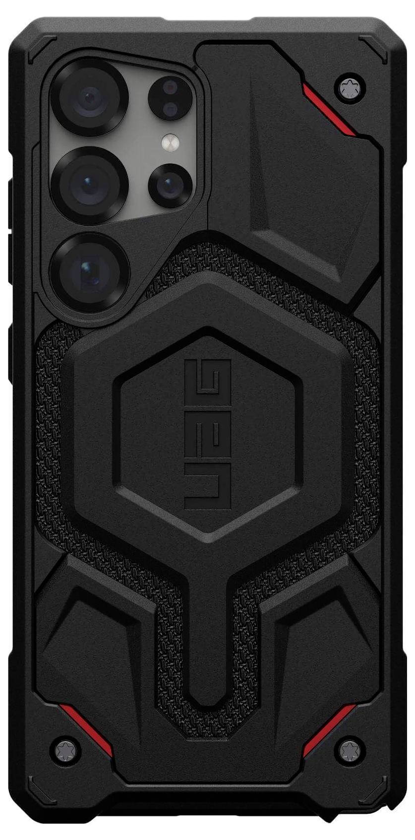 Urban Armor Gear Monarch Pro Outdoorcase Samsung Galaxy S25 Ultra Schwarz Induktives Laden, Stoßfest 214461113940