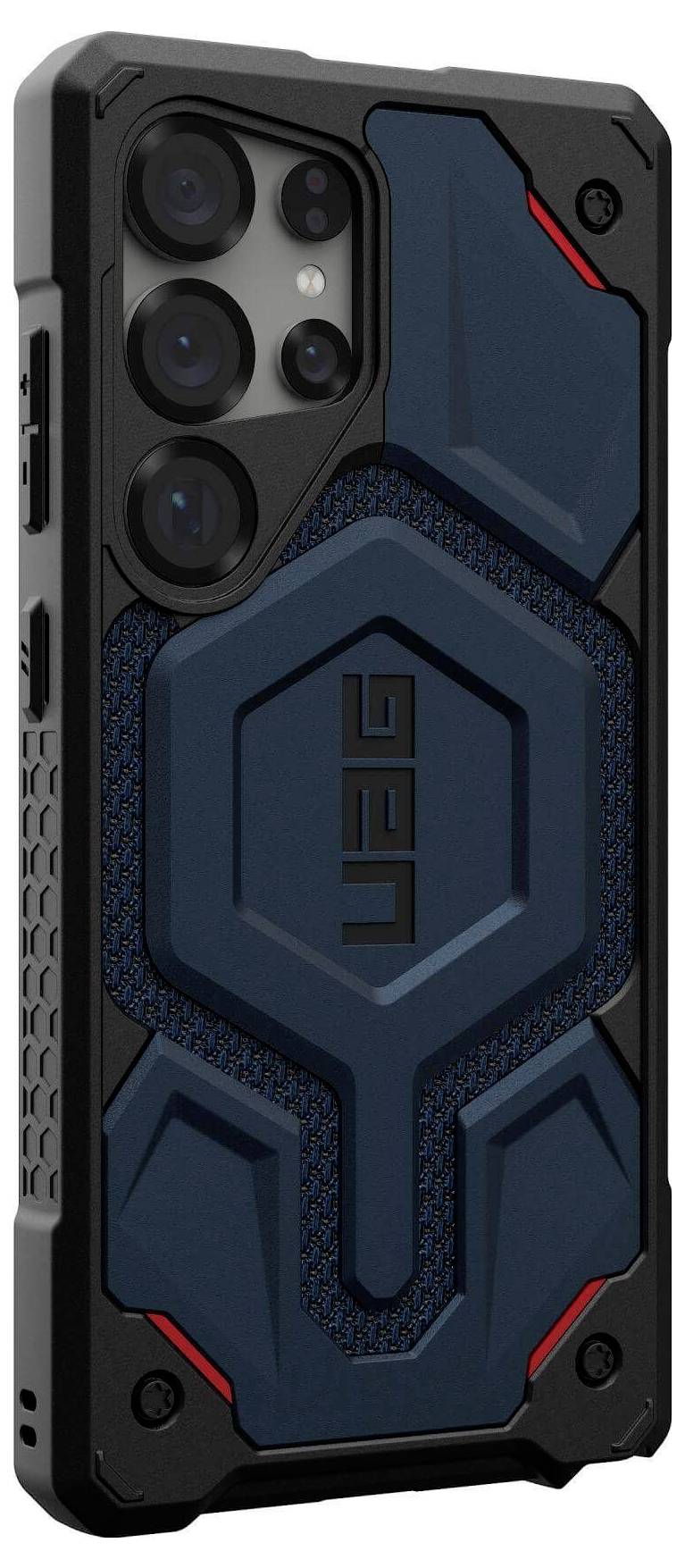 Urban Armor Gear Monarch Pro Outdoorcase Samsung Galaxy S25 Ultra Blau Induktives Laden, Stoßfest 214461113955