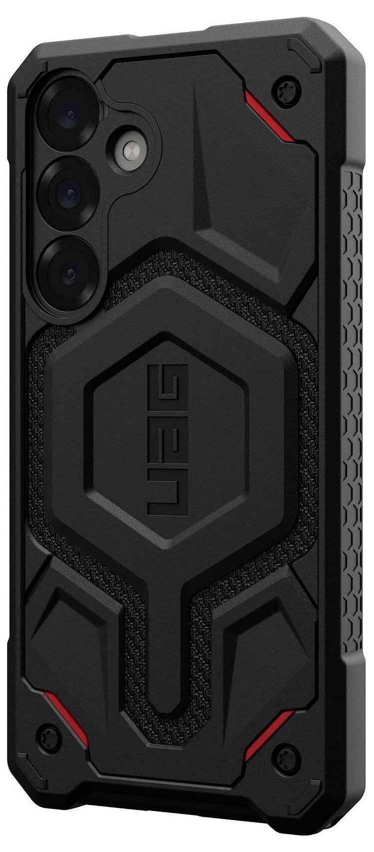 Urban Armor Gear Monarch Pro Outdoorcase Samsung Galaxy S25+ Schwarz Induktives Laden, Stoßfest 214462113940