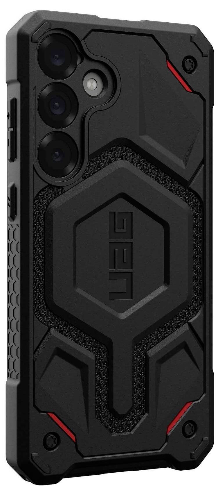 Urban Armor Gear Monarch Pro Outdoorcase Samsung Galaxy S25+ Schwarz Induktives Laden, Stoßfest 214462113940
