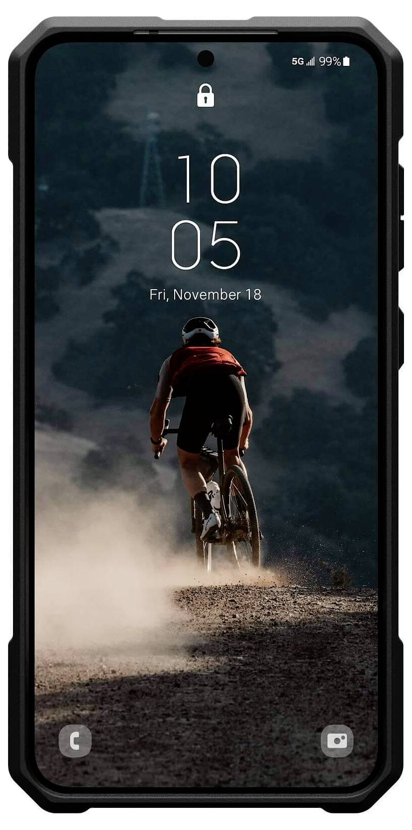 Urban Armor Gear Monarch Pro Outdoorcase Samsung Galaxy S25+ Schwarz Induktives Laden, Stoßfest 214462113940