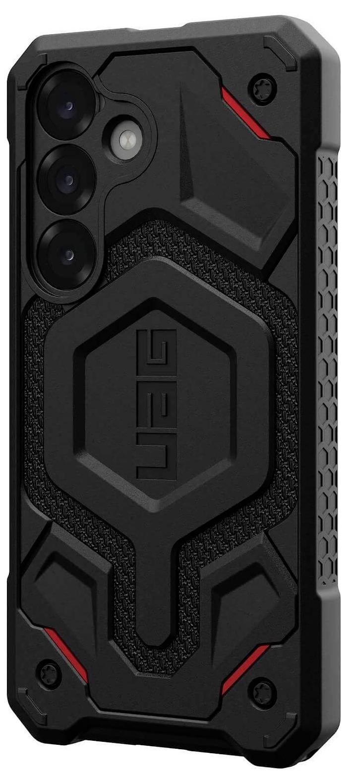 Urban Armor Gear Monarch Pro Outdoorcase Samsung Galaxy S25 Schwarz Induktives Laden, Stoßfest 214463113940