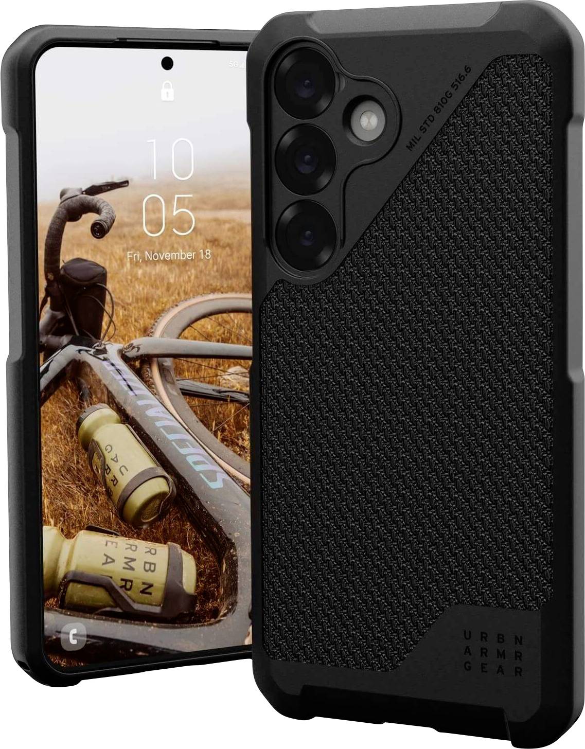 Urban Armor Gear Metropolis LT Outdoorcase Samsung Galaxy S25 Schwarz Induktives Laden, Stoßfest 214472113940
