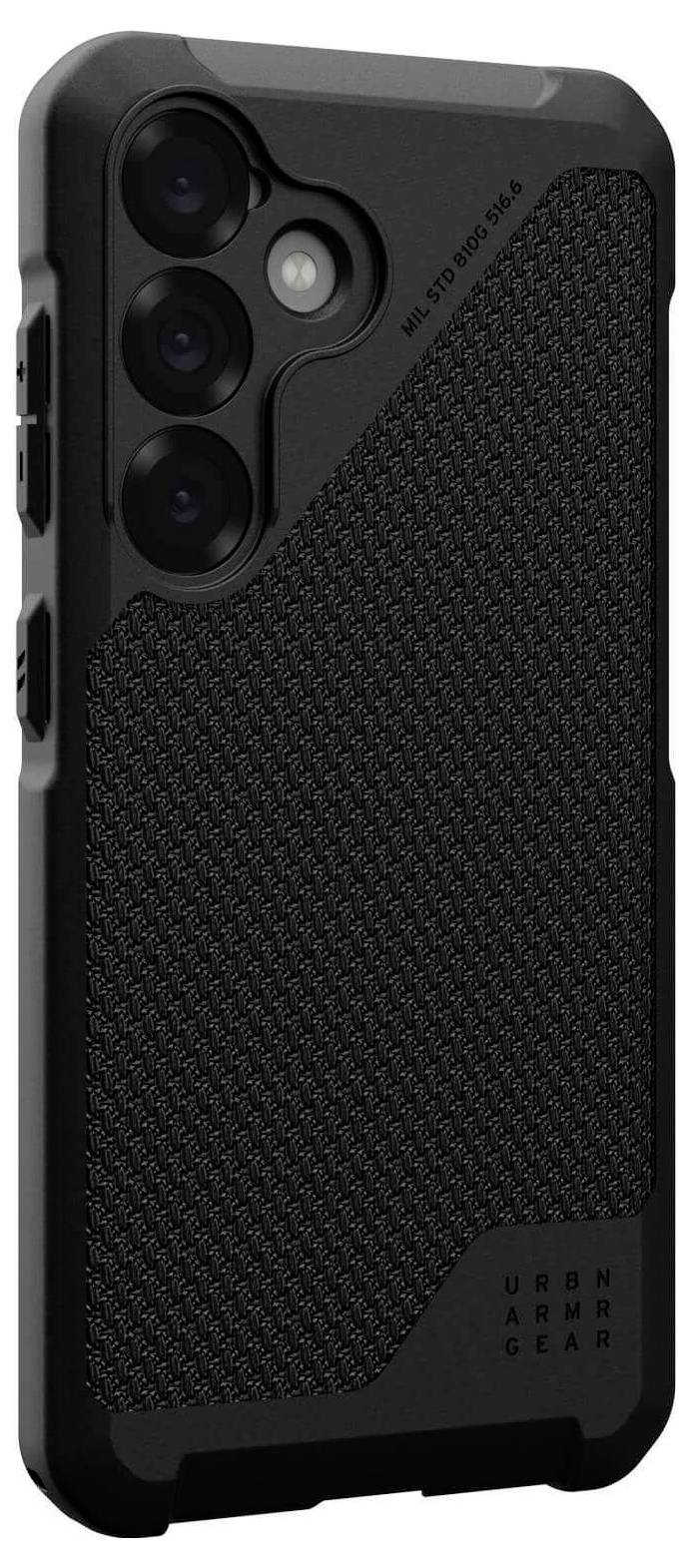 Urban Armor Gear Metropolis LT Outdoorcase Samsung Galaxy S25 Schwarz Induktives Laden, Stoßfest 214472113940