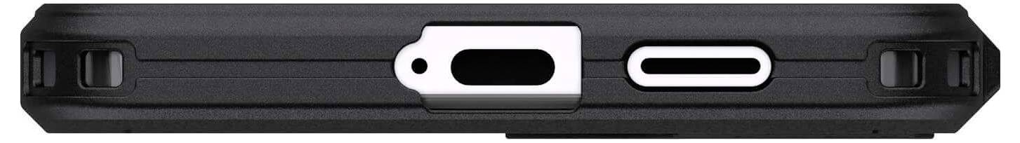 Urban Armor Gear Civilian Backcover Samsung Galaxy S25+ Schwarz Induktives Laden, Stoßfest 214474114040