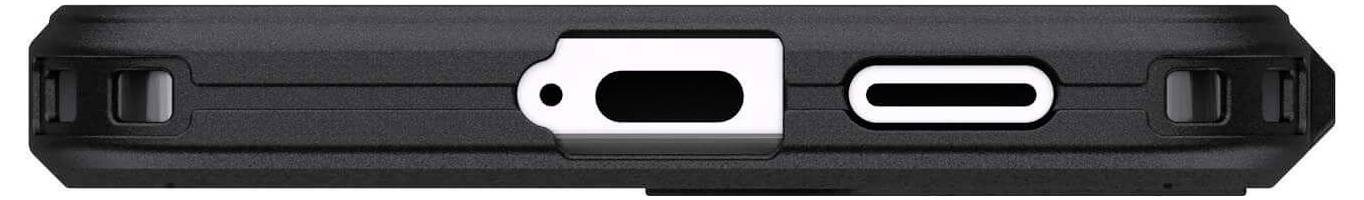 Urban Armor Gear Civilian Backcover Samsung Galaxy S25 Schwarz Induktives Laden, Stoßfest 214475114040