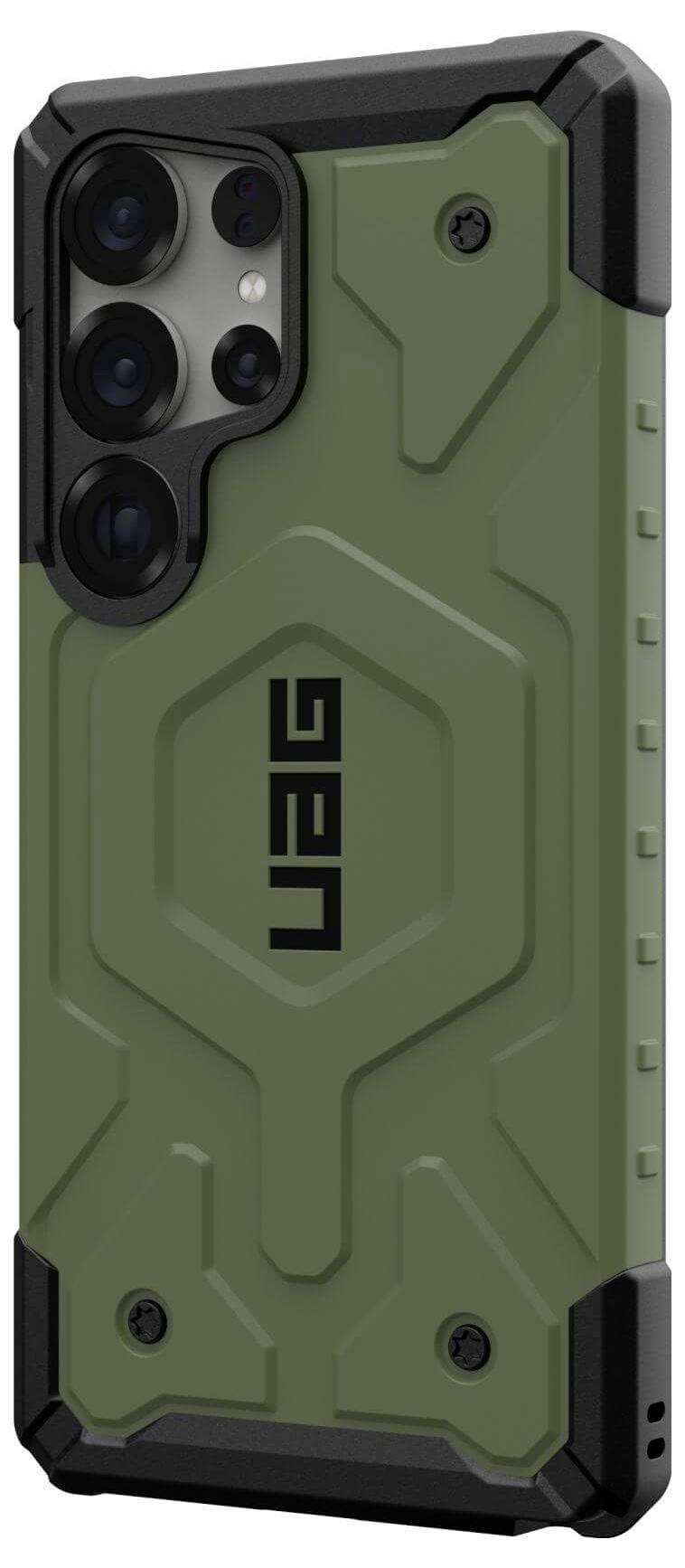 Urban Armor Gear Pathfinder Outdoorcase Samsung Galaxy S25 Ultra Oliv Induktives Laden, Stoßfest 214476117272