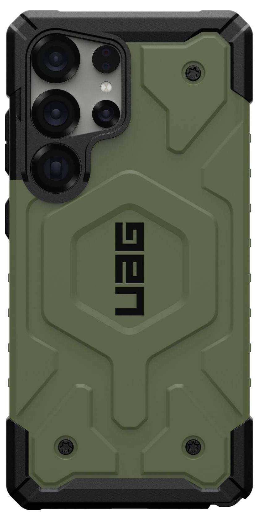 Urban Armor Gear Pathfinder Outdoorcase Samsung Galaxy S25 Ultra Oliv Induktives Laden, Stoßfest 214476117272