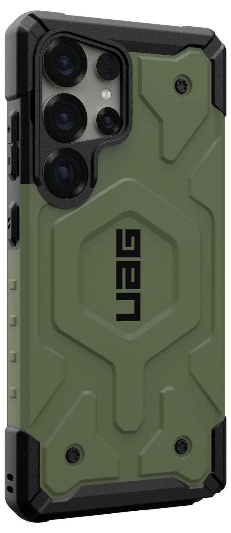 Urban Armor Gear Pathfinder Outdoorcase Samsung Galaxy S25 Ultra Oliv Induktives Laden, Stoßfest 214476117272