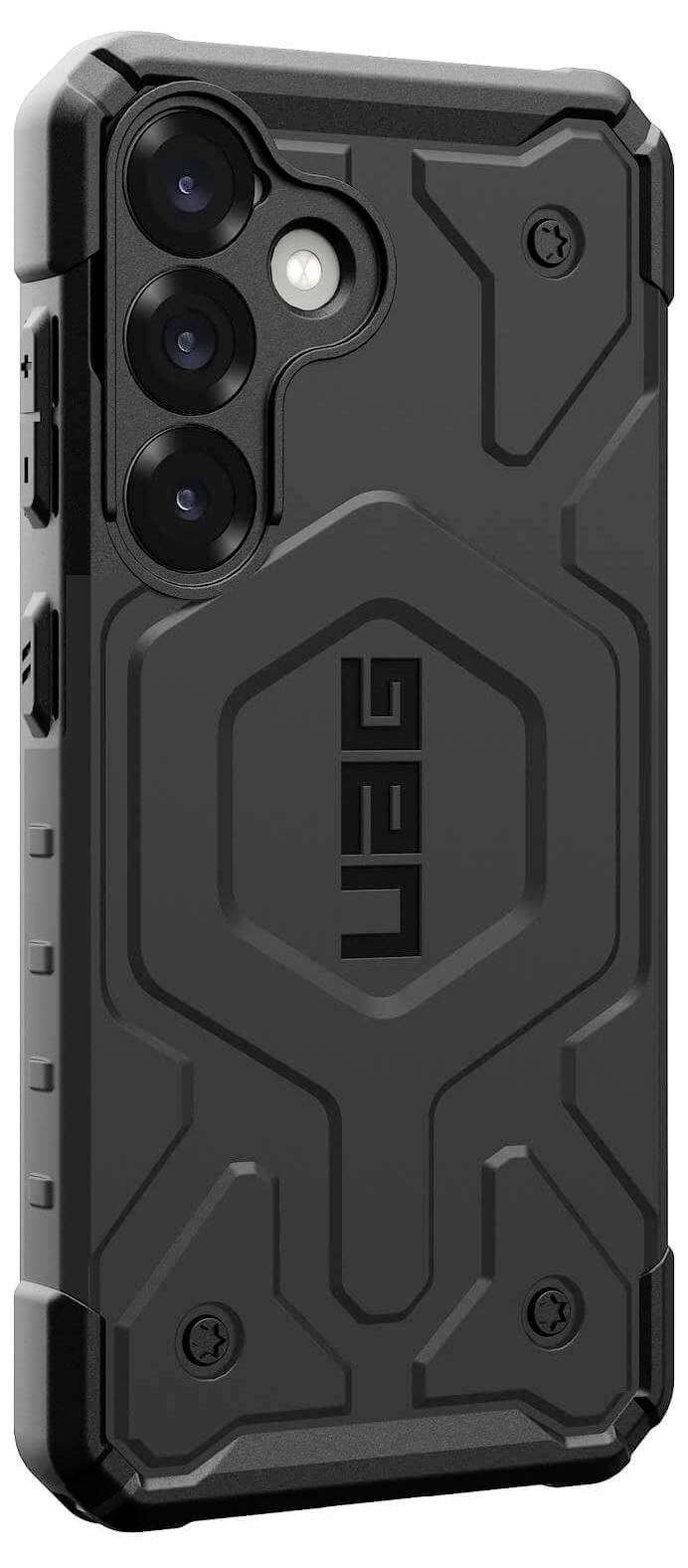 Urban Armor Gear Pathfinder Outdoorcase Samsung Galaxy S25 Schwarz Induktives Laden, Stoßfest 214478114040