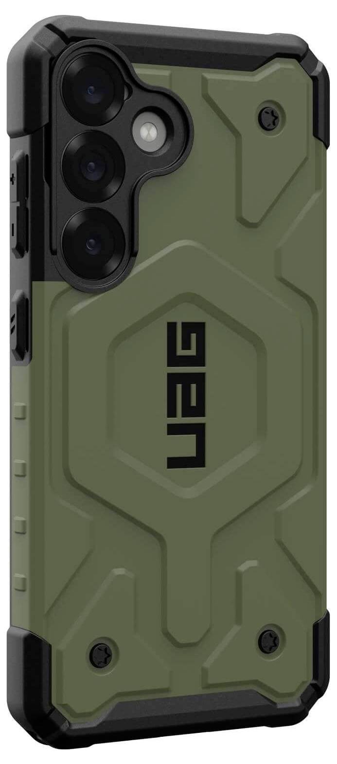 Urban Armor Gear Pathfinder Outdoorcase Samsung Galaxy S25 Oliv Induktives Laden, Stoßfest 214478117272