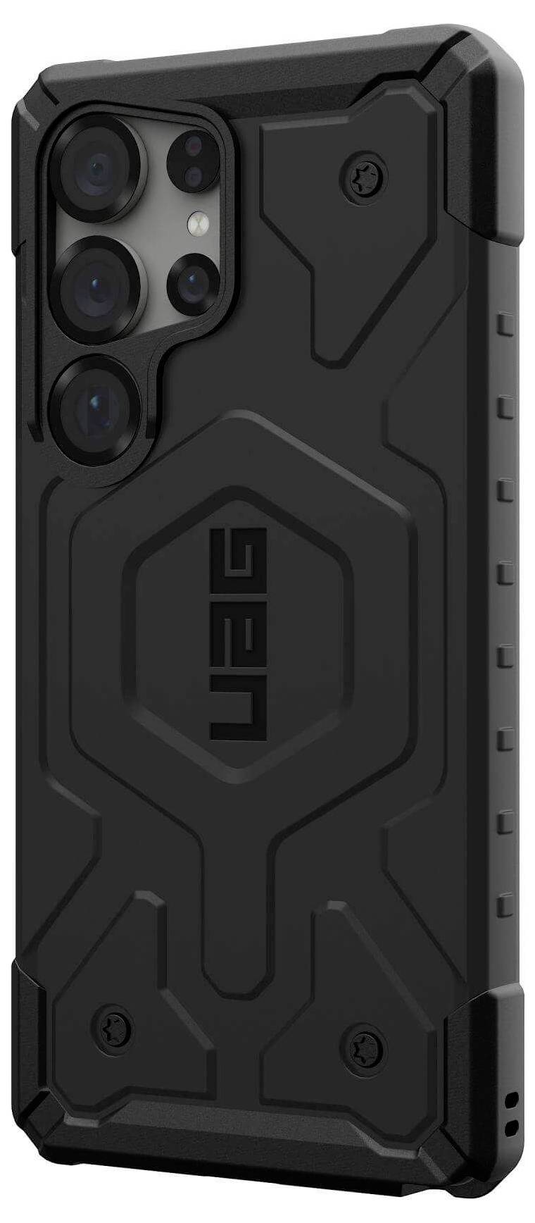 Urban Armor Gear Pathfinder Outdoorcase Samsung Galaxy S25 Ultra Schwarz Induktives Laden, Stoßfest 214480114040