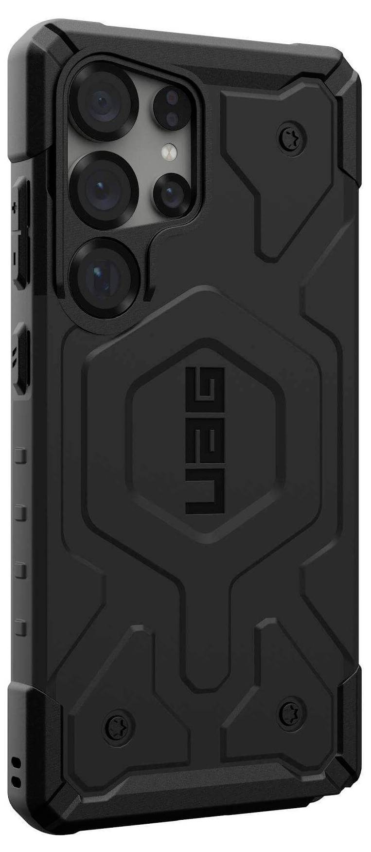 Urban Armor Gear Pathfinder Outdoorcase Samsung Galaxy S25 Ultra Schwarz Induktives Laden, Stoßfest 214480114040