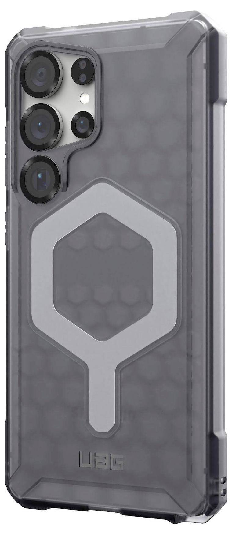 Urban Armor Gear Essential Armor Outdoorcase Samsung Galaxy S25 Ultra Grau, Transparent Induktives Laden 214492113131