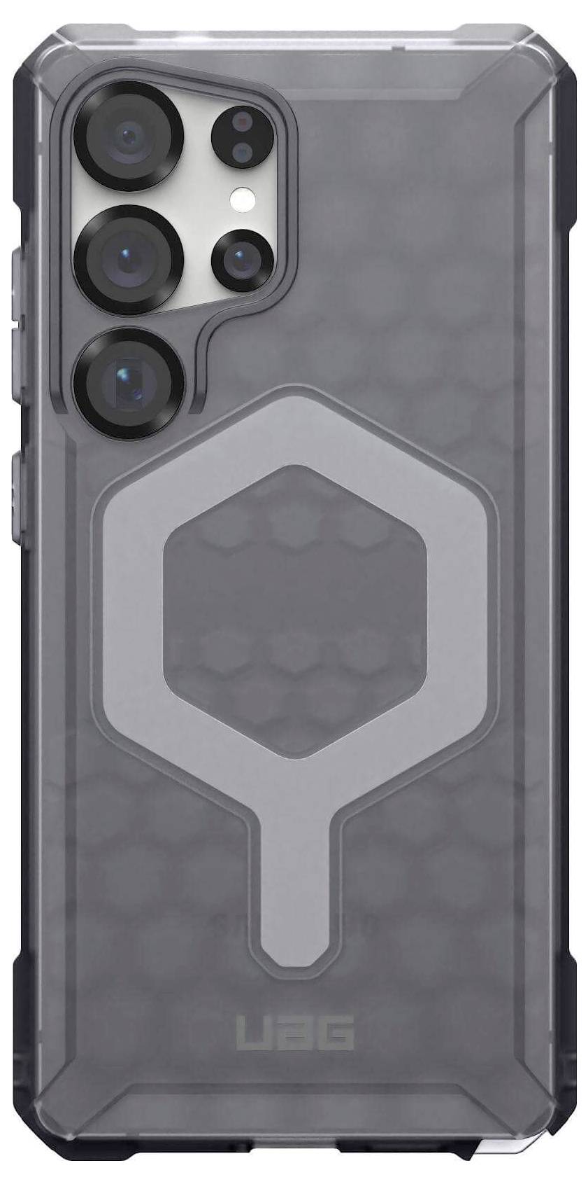 Urban Armor Gear Essential Armor Outdoorcase Samsung Galaxy S25 Ultra Grau, Transparent Induktives Laden 214492113131