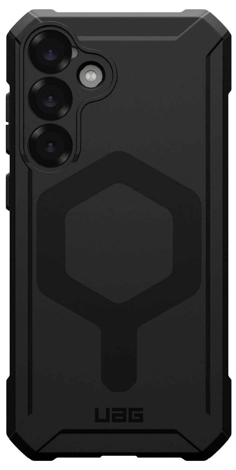 Urban Armor Gear Essential Armor Outdoorcase Samsung Galaxy S25+ Schwarz Induktives Laden 214493114040