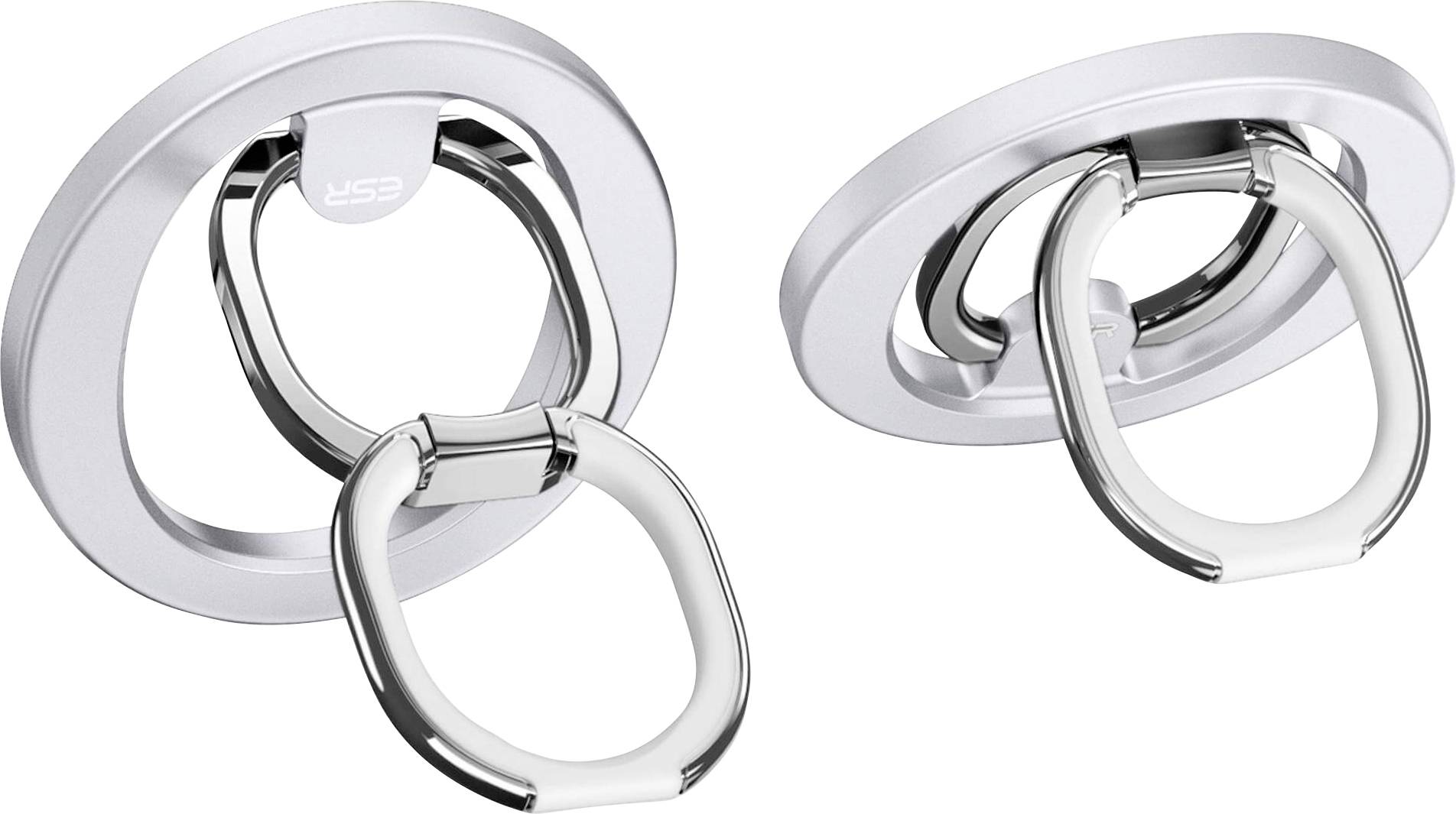 ESR HaloLock Handy Ständer Silber Passend für Handy-Modell: iPhone 12 mini, iPhone 12, iPhone 12 Pro, iPhone 12 Pro Max, iPhone