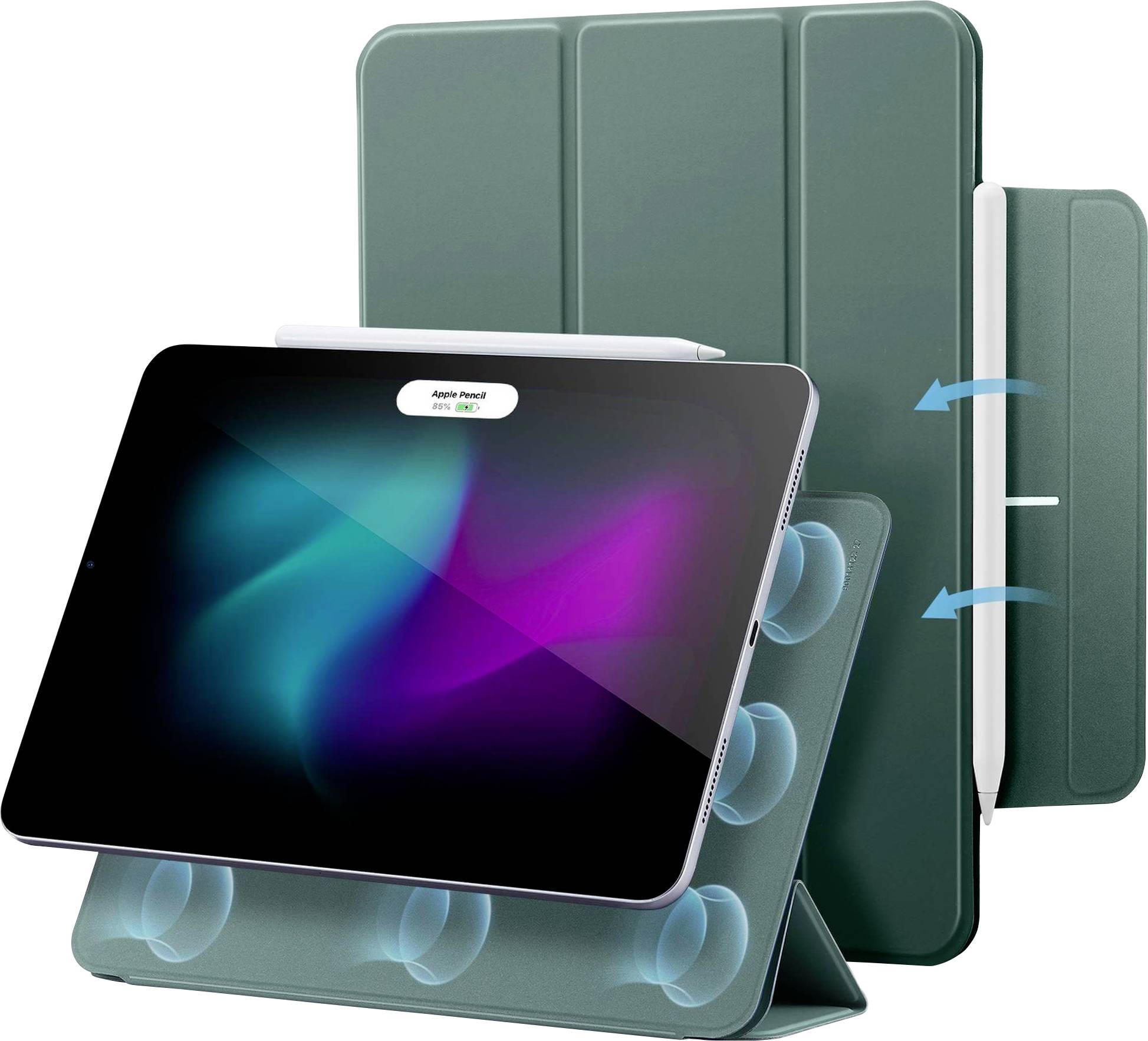 ESR Rebound iPad Cover / Tasche Apple iPad Air 10.9" (Gen.4, 2020), iPad Air 10.9" (Gen.5, 2022), iPad Air 11" (M2, 2024), iPad