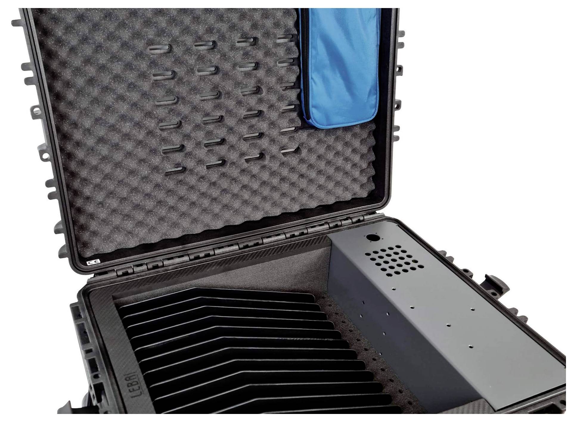 Leba Innovation NoteCase Falcon 16 Lade- und Managementsystem Mobiles Ladesystem Tablets für USB-Typ C™ verkabelt