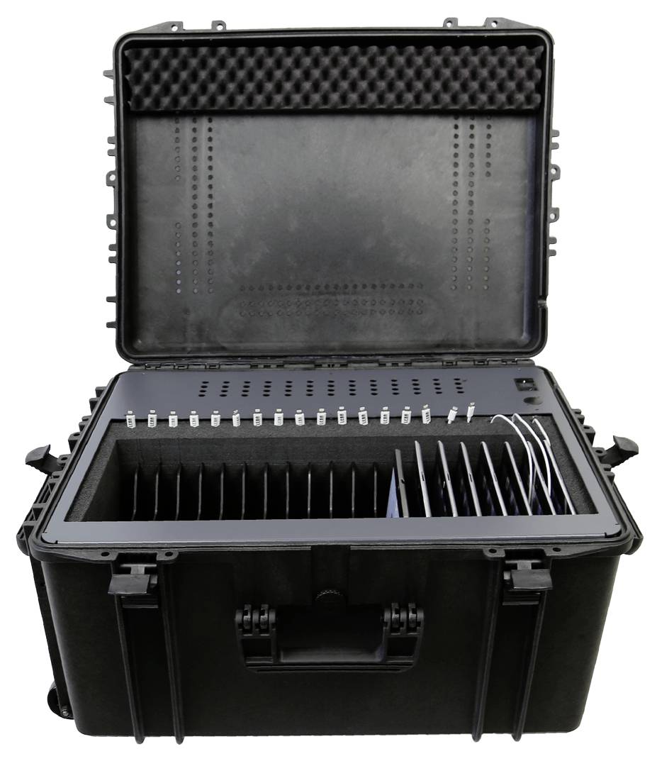 Leba Innovation NoteCase Aarhus 20 Lade- und Managementsystem Mobiles Ladesystem Tablets für USB-Typ C™ verkabelt