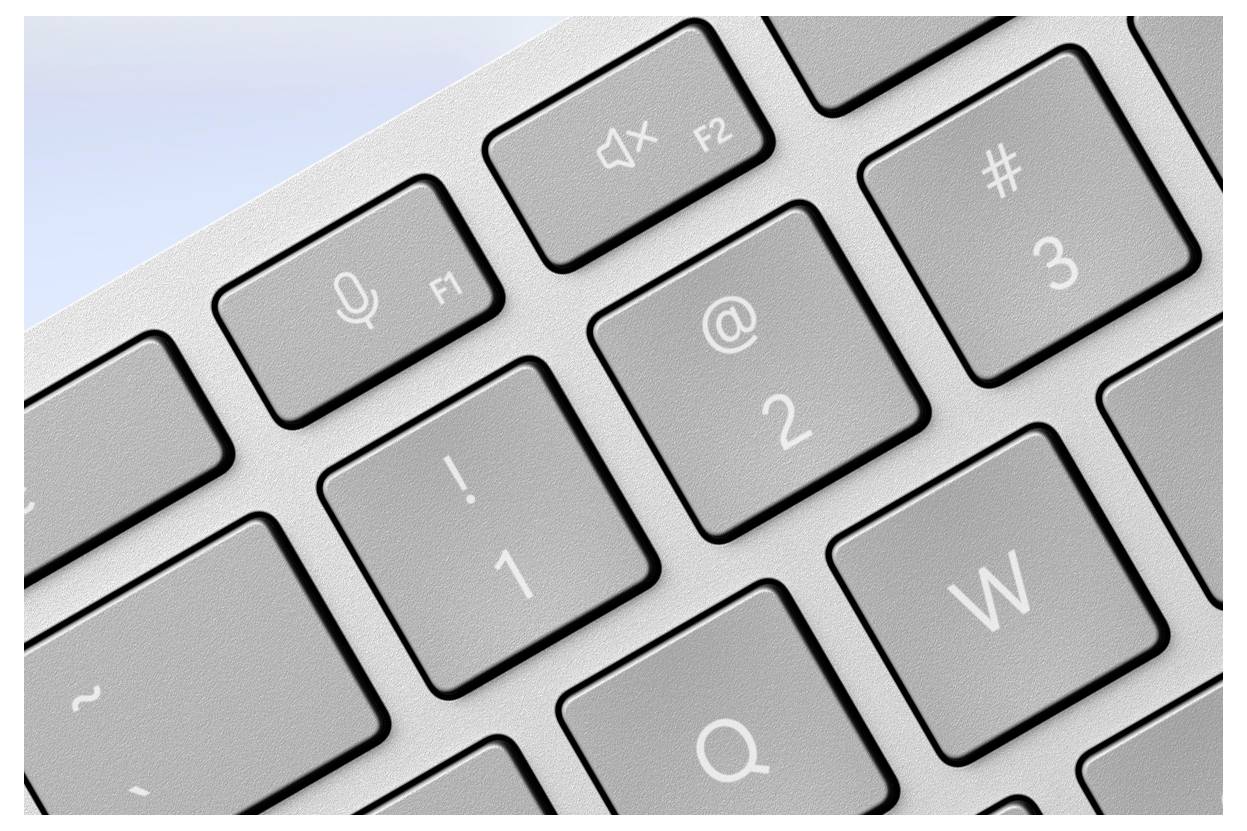 Microsoft MS Srfc Keyboard Bluetooth gray DE COMM Tablet-Tastatur Passend für Marke (Tablet): Microsoft Android™, Apple iOS®