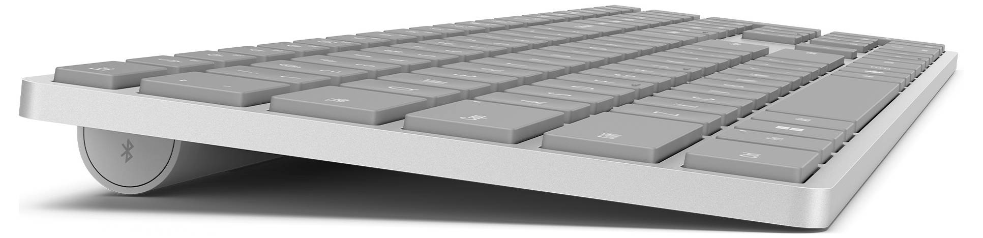 Microsoft MS Srfc Keyboard Bluetooth gray DE COMM Tablet-Tastatur Passend für Marke (Tablet): Microsoft Android™, Apple iOS®