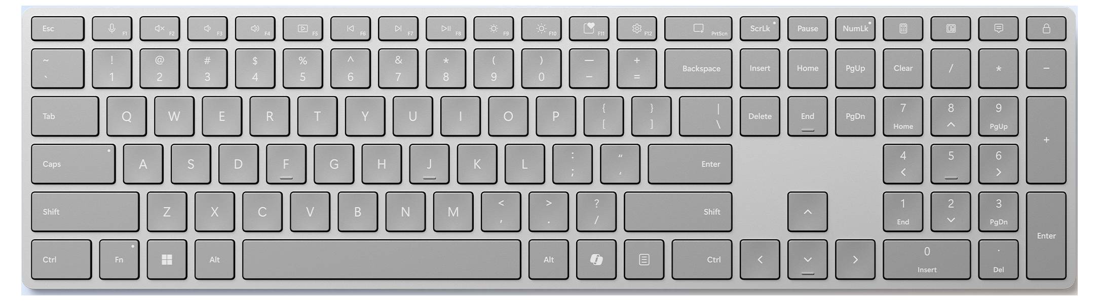 Microsoft Surface Keyboard Tablet-Tastatur Passend für Marke (Tablet): Microsoft Android™, Apple iOS®, Windows®