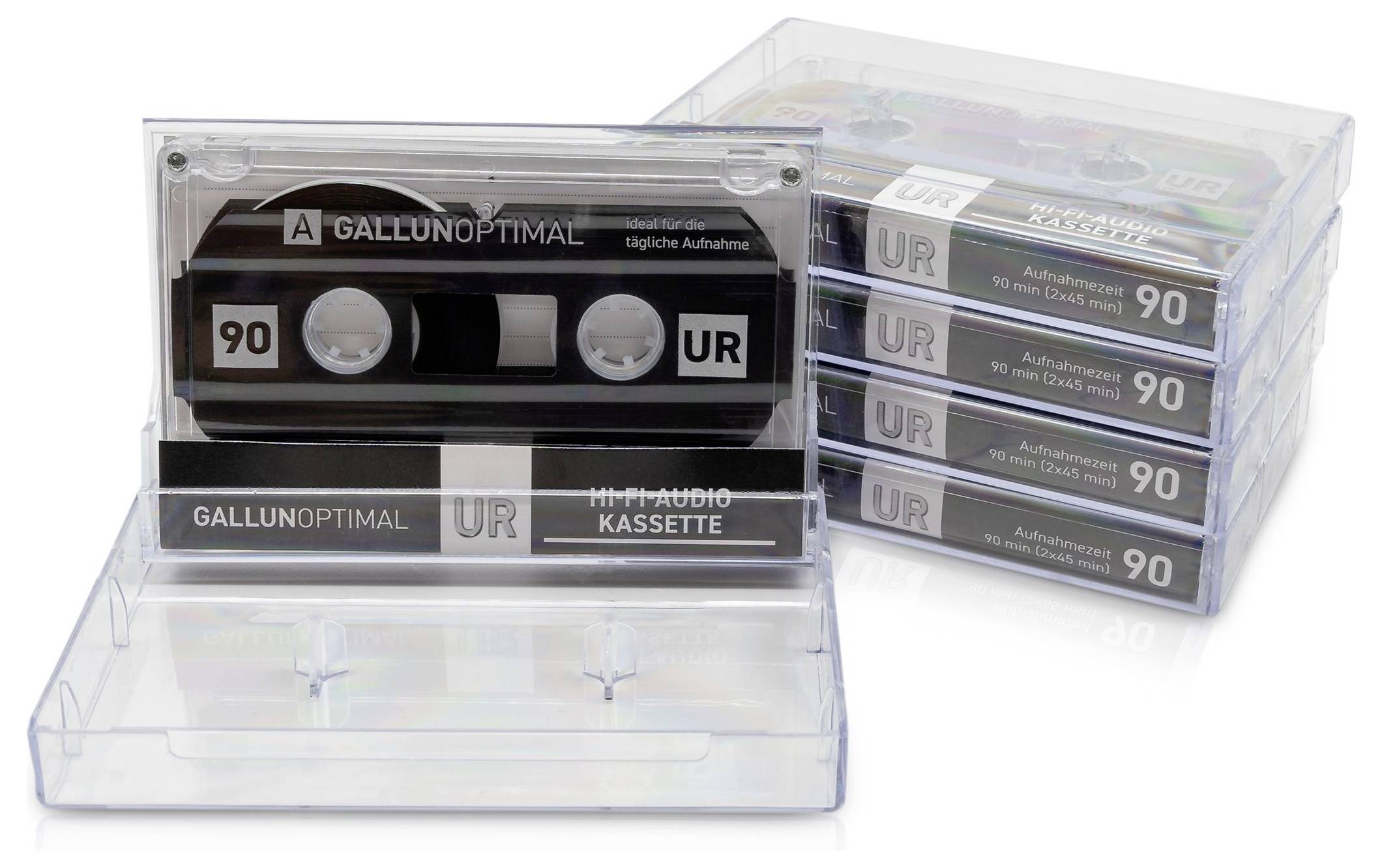 GALLUNOPTIMAL Audiokassette 90 min 5er Set