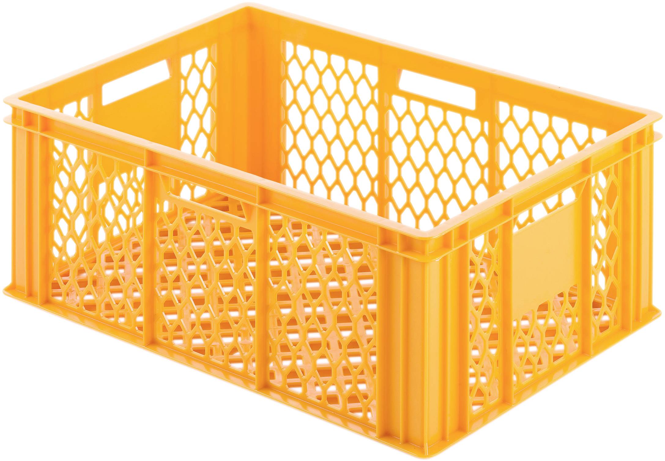 Alutec 75091 Kunststoffbox lebensmittelgeeignet (B x H x T) 600 x 250 x 400mm Orange 1St.