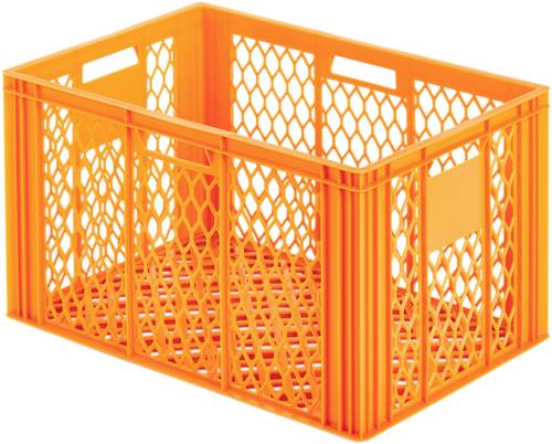 Image of Alutec 75092 Kunststoffbox lebensmittelgeeignet (B x H x T) 600 x 350 x 400mm Orange 1St.
