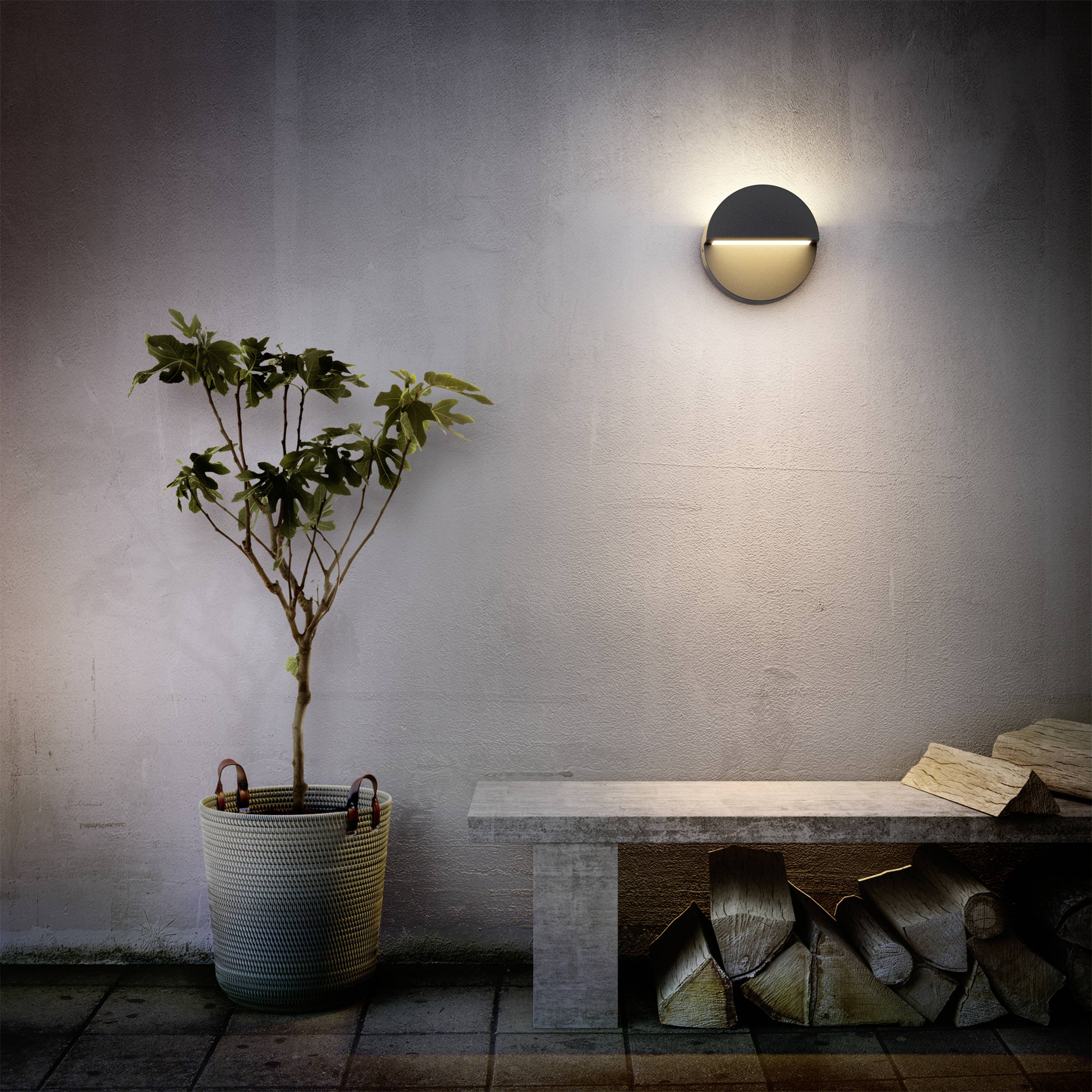 Philips LED Valor 929004140601 LED-Außenwandleuchte LED 8.6W Anthrazit