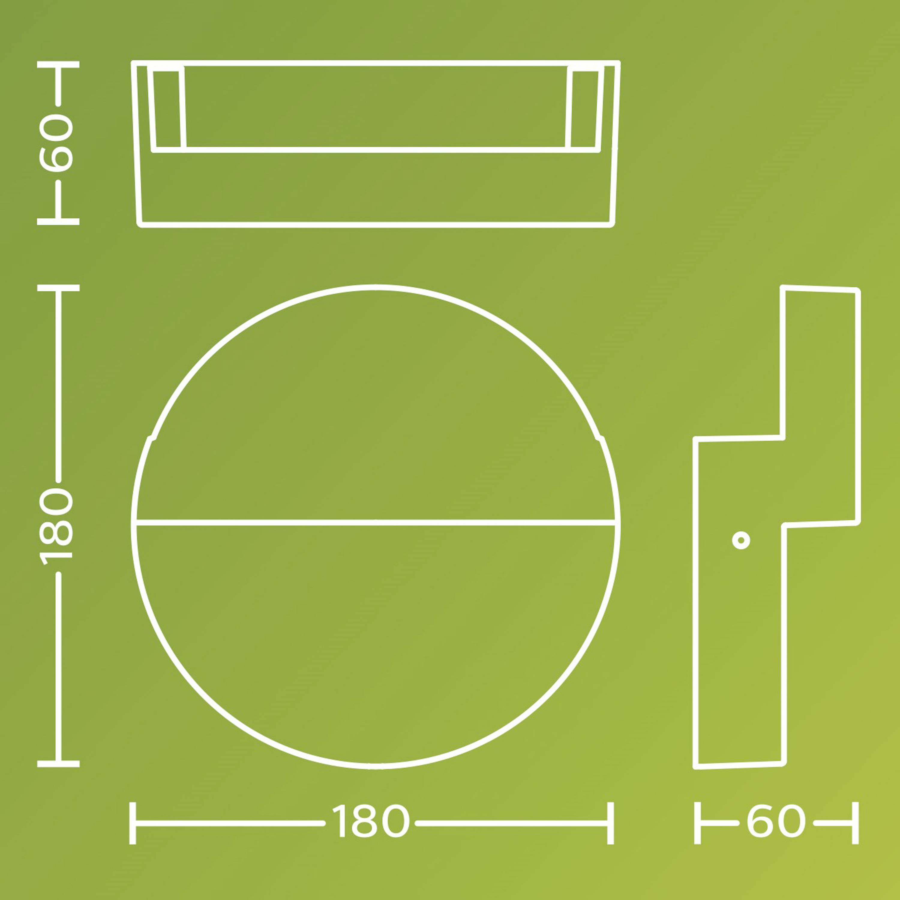 Philips LED Valor 929004140601 LED-Außenwandleuchte LED 8.6W Anthrazit