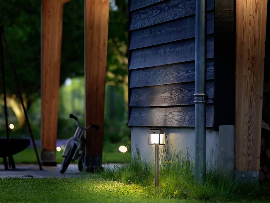 Philips LED 929004631801 Blaise Solar-Außenstandleuchte LED LED fest eingebaut 1.5W Anthrazit